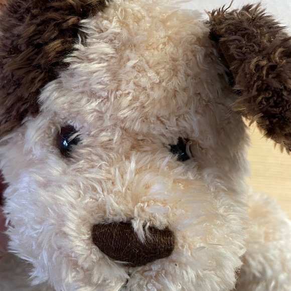 Gund Avon Exclusive Make a Promise Puppy Plush Shaggy Dog Tan 17" Stuffed Animal - Picture 6 of 12